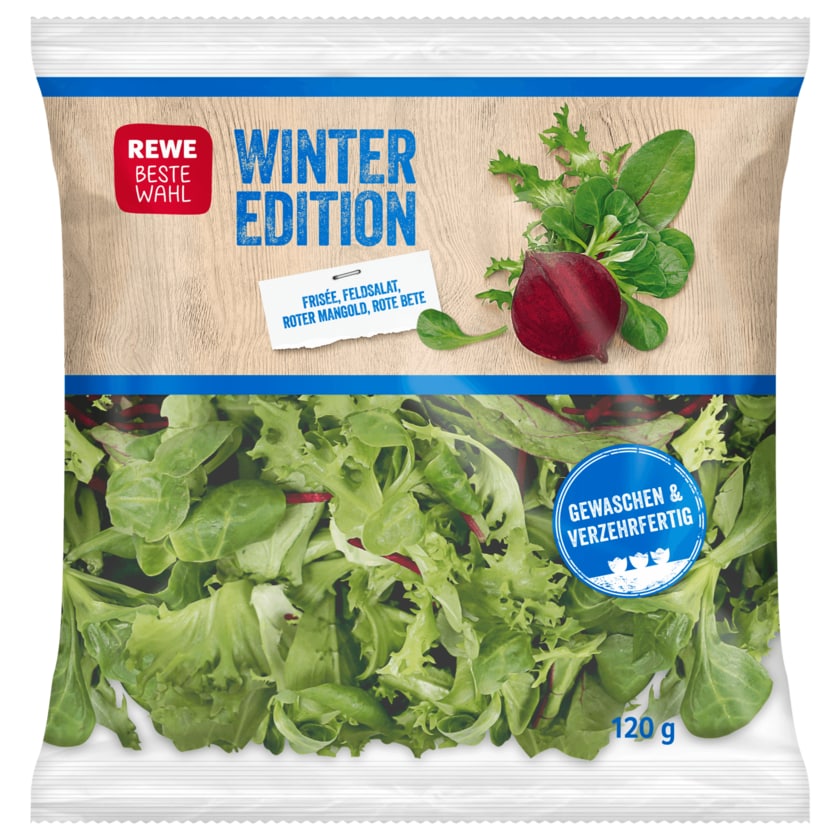 REWE Beste Wahl Salatmischung Winter Edition 120g